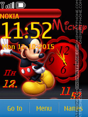 Скриншот темы Mickey 12