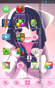 Anime Girl 11 Theme-Screenshot