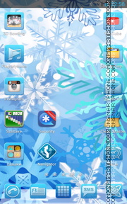 Capture d'écran Ice 03 thème