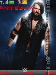 WWE AJ Styles theme screenshot