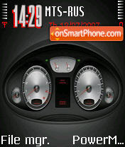 Скриншот темы Audi 04