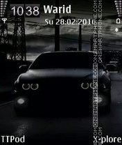 Capture d'écran BMW Black thème