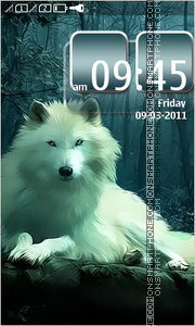 Скриншот темы White Wolf 02