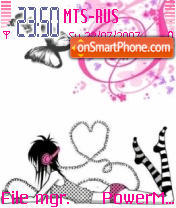 Flower Fairy tema screenshot