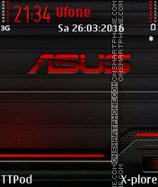 Скриншот темы Asus