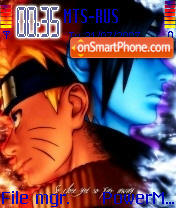 Naruto The Man tema screenshot