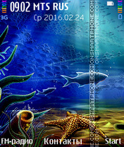 Ocean@Trewoga theme screenshot