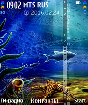 Ocean@Trewoga es el tema de pantalla