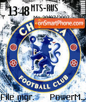 Chelsea FC theme screenshot