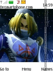 Скриншот темы Legend of Zelda Sheik