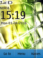 Yellow tema screenshot