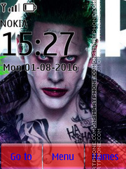 Suicide Squad Joker tema screenshot