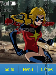 Avengers Ms Marvel theme screenshot