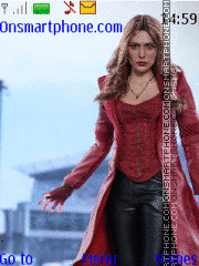 Scarlet Witch theme screenshot