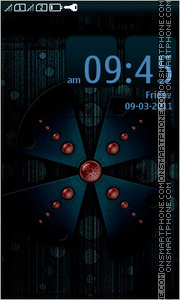 Red Mechanism tema screenshot