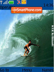 Surfs Up 02 es el tema de pantalla
