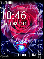 Rose and Heart 01 Theme-Screenshot