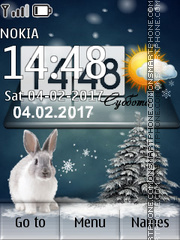 Winter Hare es el tema de pantalla