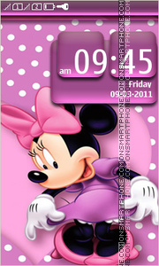Minnie Mouse 11 tema screenshot