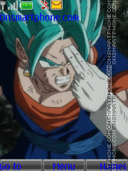 Vegetto tema screenshot