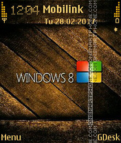 Скриншот темы Windows 8 Golden