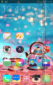 Crystal Glass theme screenshot