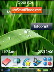 Se M600i Vista tema screenshot