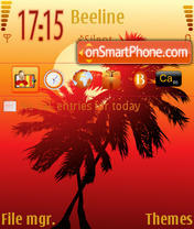 Palm tema screenshot