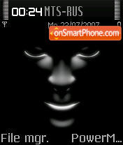 Black Mask tema screenshot