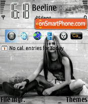 Avril 03 tema screenshot