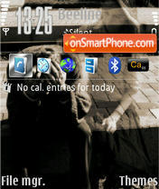 Im Here 9 theme screenshot