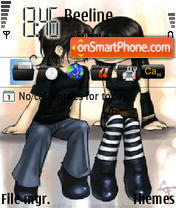 Emo Love 01 Theme-Screenshot