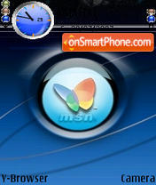 MSN theme screenshot