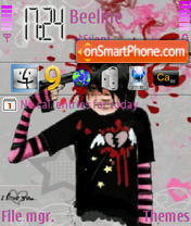 Broken Heart tema screenshot