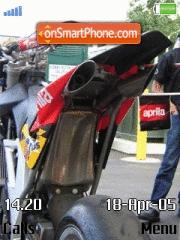 Скриншот темы Aprilia