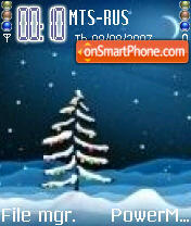 Xmas Tree 01 tema screenshot