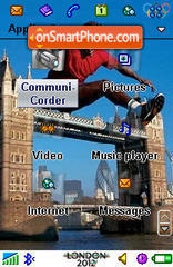 Capture d'écran London 2012 thème