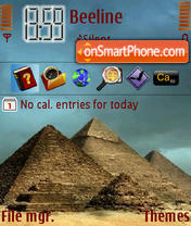 Capture d'écran My Egypt New thème