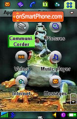 Frogs theme screenshot