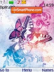 Colored Butterflies es el tema de pantalla