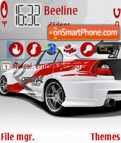 Car tema screenshot