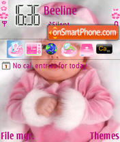 Cute Baby theme screenshot