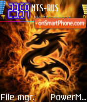 Dragon Spirit es el tema de pantalla