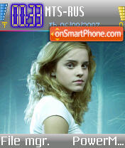 Emma Watson v4 Theme-Screenshot