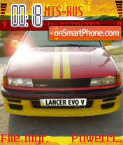 Lancer Gti es el tema de pantalla