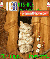 Animated Kitties theme screenshot