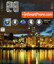 Night City tema screenshot