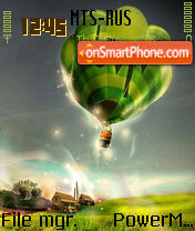 Capture d'écran Baloon thème