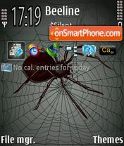 Arachnoids tema screenshot