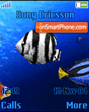 Aquarium Neoblue es el tema de pantalla